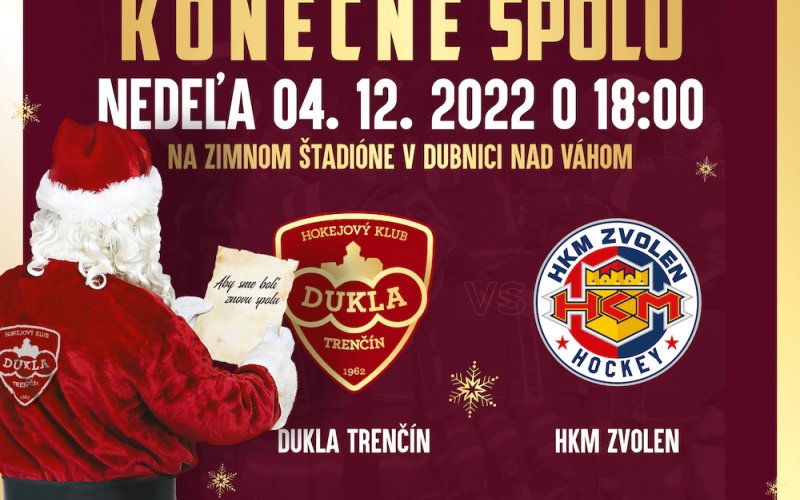 Informácie k domácemu zápasu v Dubnici 