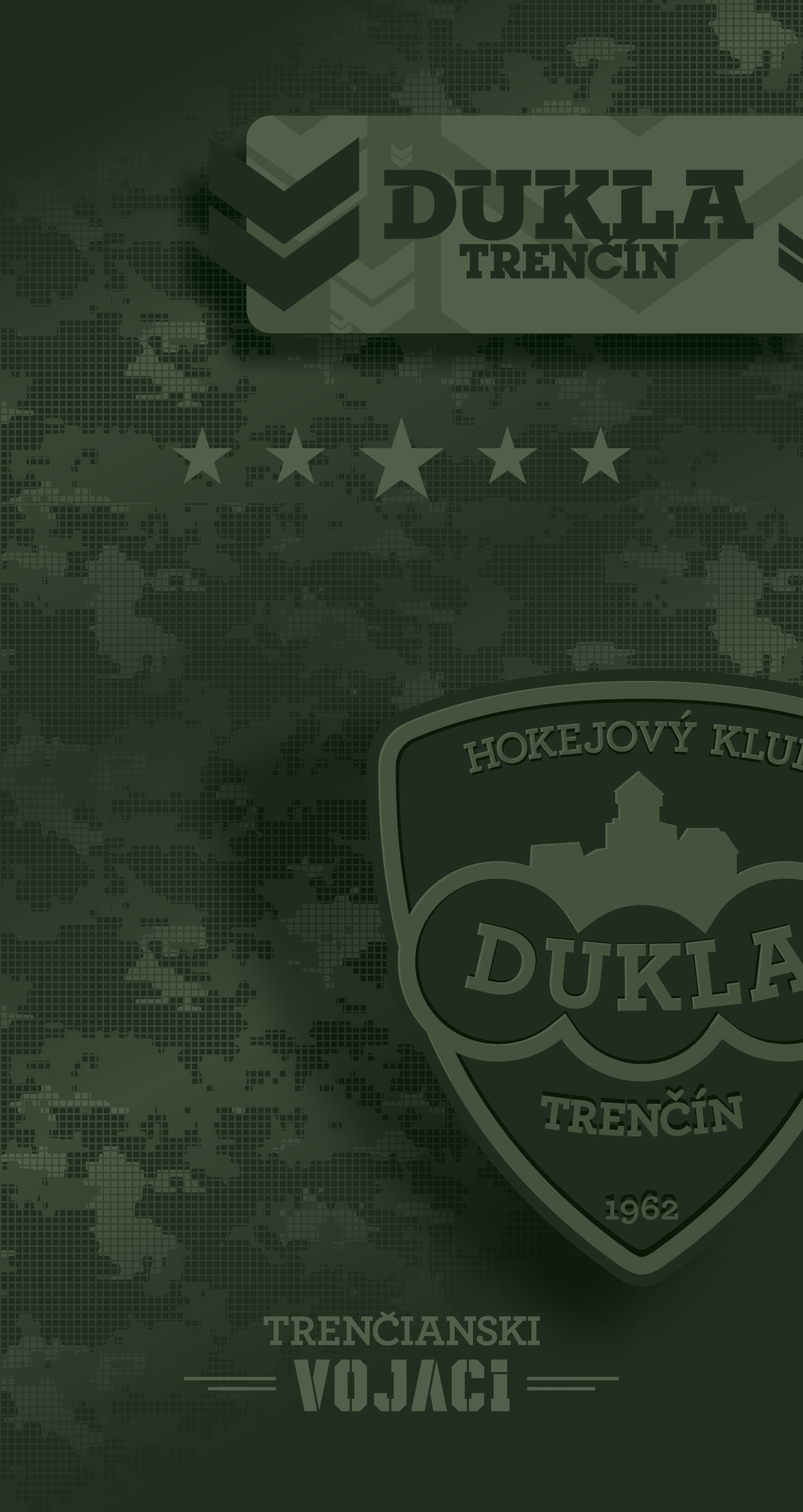 Tapeta Dukla Trenčín - maskáčová